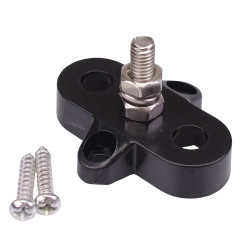 Black Negative M6 Stud Power Distribution Post