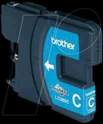 LC980C Cyan: Brother DCP-145C, 160C, 195C, 365CN