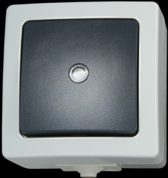 5653.5600.2 Surface-mounted wet room switch, main heating switch
