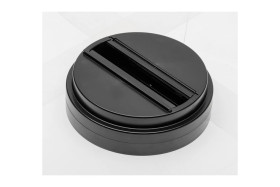 Baza do montażu natynkowego do adaptera 3-fazowego, czarna