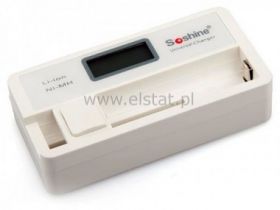 Ład. do ogniw 18650 AA, AAA z wyświetlaczem