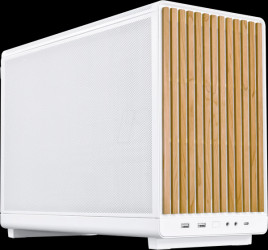 A3- MATX-WD WHITE Lian Li DAN Cases A3 wood edition, M-ATX, white