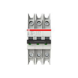 Wyłącznik automatyczny, Typ K, 3-biegunowy, 6A, 400V, ABB, SU200 MR