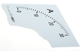 Podziałka miernika panelowego, 0/30A For Shunt 75mV