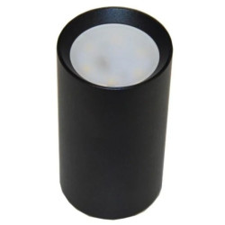 Oprawa sufitowa Kroso czarna okrągła 55x100 stała