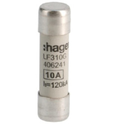 Bezpiecznik 10A 10 x 38mm 500V Hager