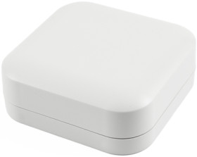 ABS enclosure, (L x W x H) 120 x 120 x 45 mm, light gray (RAL 7035), IP66, 1557DGY