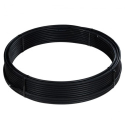 Drut fi 8mm aluminiowy AlMgSi w otulinie HFFR czarny (ok. 10kg)