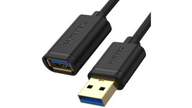 Unitek Y-C456gbk Przewód Przedłużacz Usb 3.0 Am-Af 0,5M