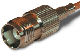 TNC jack 50 Ω, RG-174, RG-188, RG-316, LMR-100A, Belden 7805A, RG-174LL, crimp connection, straight, 122138