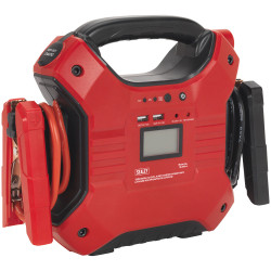 Sealey SL32S Jump Starter Power Pack Lithium-ion Phosphate 12/24V 1200/600PA