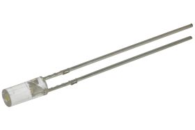 Dioda LED; OSW5YK39B1B; 3mm; biały; Światłość: 1500mcd; 110°; przezroczysta; płaskie czoło; bez kołnierza; 3,2V; 20mA; zimna bia