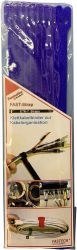 FASTECH® E7-2-131-B10 Opaska kablowa na rzepy do wiązania element z pętelkami i haczykami (D x S) 200 mm x 7 mm niebiesk