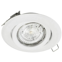 Oprawa BETA okrągła ruchoma BS Biała blacha stalowa