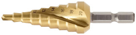 KS Tools 3302384 330.2384 HSS TIN-TIP Wiertło stożkowe stopniowe 1 szt.