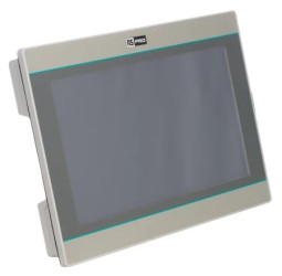 Panel HMI 10,2 cala RS PRO rozdzielczość: 1024 x 600 TFT LCD IP65 COM1: RS422/RS485, RS232, RS485, ETHERNET, USB 2,0