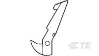 Zatrzask do złączy Zatrzask nagłówka TE Connectivity do użytku z: Seria AMP-LATCH