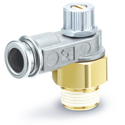 Regulator przepływu SMC Gwintowany Sterownik prędkości ASB-D