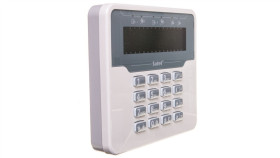 Klawiatura Obsługi Systemu Alarmowego, Lcd, Wersja M, Biała Obudowa, Do...