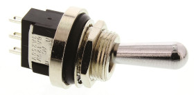 Przełącznik Wł.-wł. SPDT KNITTER-SWITCH Montaż panelowy długość przełącznika 17mm