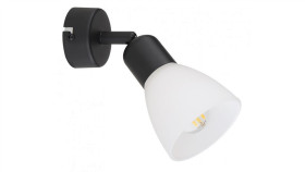 Spot Reflektorek Czarno Biały Malta 1 Lp-877/1W Bk Light Prestige