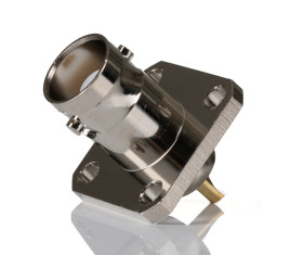 Złącze koncentryczne Montaż na panelu Żeński 50Ω typ złącza Złącze BNC 4GHz Lutowane typ kabla Koncentryczny