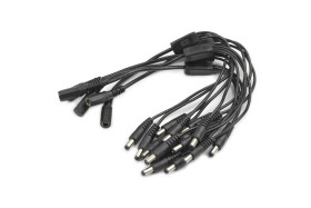 DC 5.5*2.1mm 1 Female To 3 Male Power Cable