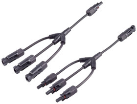 BKL Electronic 2800021 3/1 Adapter Y 4 mm² Długość kabla 0.30 m