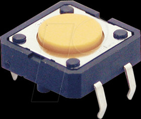 B3F-4000 Push-button, THD, 1 NO contact (NO)