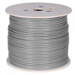Kabel teleinformatyczny F/UTP kat.6 wewnętrzny Eca PVC szary NEKU /305m/