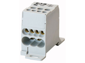 Blok listew rozdzielczych 1-biegunowy 80A TH35 BPZ-KB-4/80 289969 EATON
