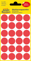 3004 Marking points, 18 mm, red