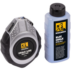 Roughneck 43-065 Chalk Line 30m &amp; Blue Chalk