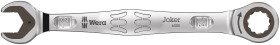 Uniwersalny klucz zapadkowy Klucz płasko-oczkowy z grzechotką Wera długość 171 mm Stal stopowa chromowa