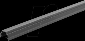 61531 Abdeck &amp; Einfassprofil schwarz I-Typ Nut 5