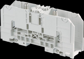 Feed through terminal, screw connection, 6.0-120 mm², 2 pole, 269 A, gray, 1SNA190003R2200
