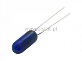 Żarówka 3V 50mA miniaturowa niebieska