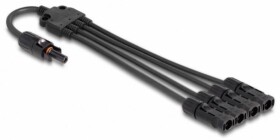 Delock 88227 88227 Kabel solarny 4 mm² Długość kabla 50 cm