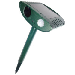 Odstraszacz zwierząt solarny ultradzwiękowy 40kHz NE191A/D