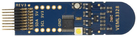 Narzędzie rozwojowe z kategorii „czujniki&#148;, VEML3328, do uzytku z: Wzmacniacze, fotodiody, Płytka czujnika, RGBCIR