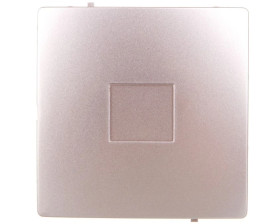 Simon Basic Zaślepka ramki srebrny mat BMP/43