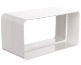 Łącznik kanałów 120x60mm biały 420