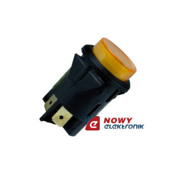 Przełącznik C7054 OKRĄGŁY ŻÓŁTY CHWILOWY