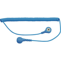 BJZ C-198 1263 Coil Cord 10.3mm Stud - 4.0mm Stud - 1.8m