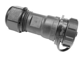 Przemysłowe złącza okrągłe 3-pinowe SP21 Układ szeregowy Gniazdo RS PRO