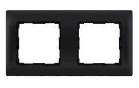 VENA Ramka podwójna antracyt 516182