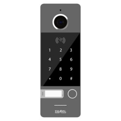 ZAMEL VO-812IDSP Panel 1NR z szyf/czyt. szary n/t