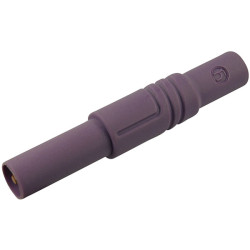SKS Hirschmann 934 097-109 4mm Safety LAS S G Lamella Plug 1000V 24AViolet