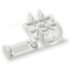 WAGO 294-383 30mm 3-pole Strain Relief Plate White