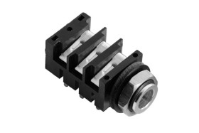 Złącze Jack 1/4 cala Żeński Gniazdo telefoniczne Płytka drukowana 10A